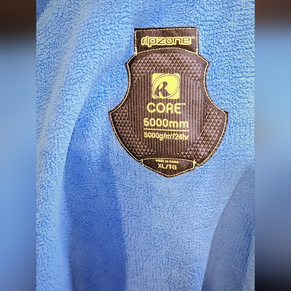 RIPZONE Youth XL Core 5000MM FLEECE Lined Hooded Ski Snowboarding Snow Jacket - Picture 4 of 8